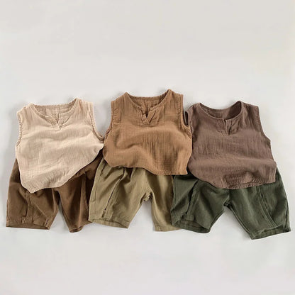 Summer Breathable Retro Tank Top