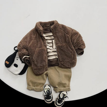 Teddy Pocket Jacket